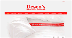 Desktop Screenshot of deseos.com.uy